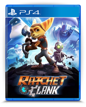 Ratchet Clank PS4 mídia digital - capa