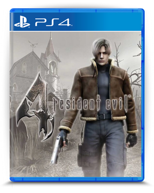 Resident Evil 4 (2005) PS4 mídia digital - capa