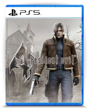 Resident Evil 4 (2005) PS5 mídia digital - capa