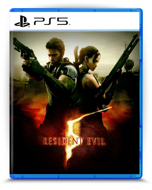Resident Evil 5 PS5 mídia digital - capa