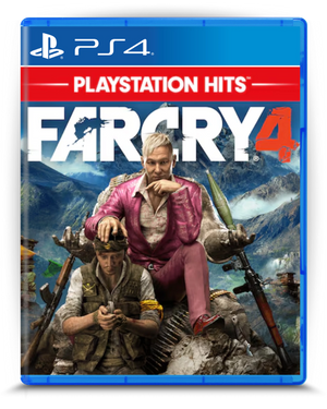 Far Cry 4 PS4 mídia digital - capa