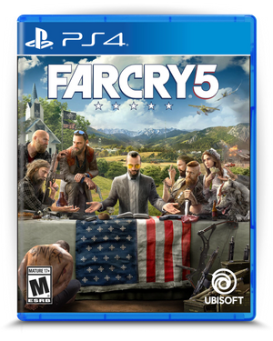 Far Cry 5 PS4 mídia digital - capa