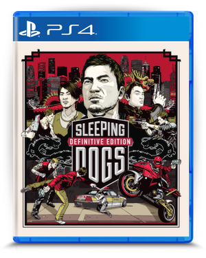 Sleeping Dogs Definitive Edition PS4 mídia digital - capa