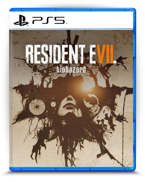 Resident Evil 7 Biohazard PS5 mídia digital - capa