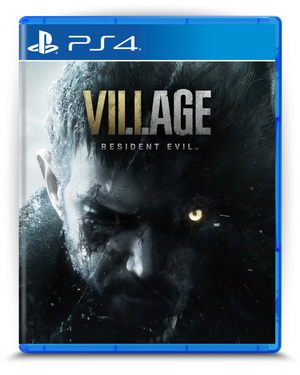 Resident Evil Village PS4 mídia digital - capa