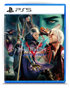 Devil May Cry 5 PS5 mídia digital - capa