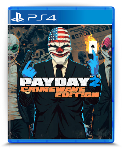 PAYDAY 2: CRIMEWAVE EDITION - PS4 MÍDIA DIGITAL