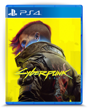 Cyberpunk PS4 mídia digital - capa