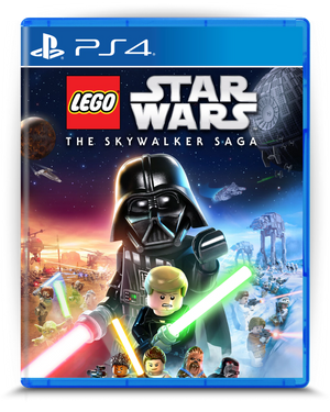 LEGO Star Wars A Saga Skywalker PS4 mídia digital - capa