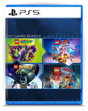 Conjunto de Jogos LEGO PS4 e PS5 mídia digital - capa