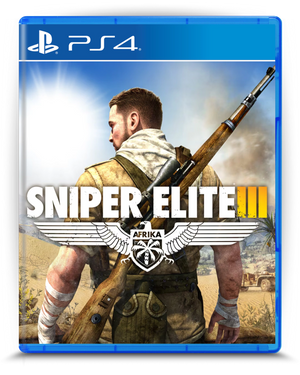 Sniper Elite 3 PS4 mídia digital - capa