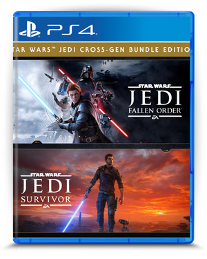 Star wars Jedi Fallen order + Jedi Survivor PS4 mídia digital - capa