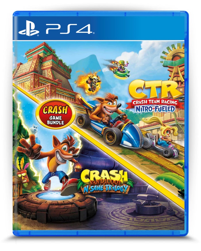 Crash Bandicoot™ N. Sane Trilogy + CTR Nitro-Fueled – PS4 MÍDIA DIGITAL