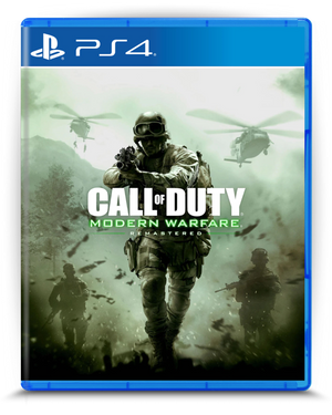 Call of Duty: Modern Warfare Remastered PS4 mídia digital - capa
