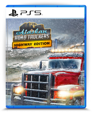 Alaskan Road Truckers: Highway Edition PS5 mídia digital - capa
