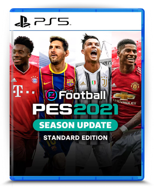 Pes 2021 PS5 mídia digital - capa