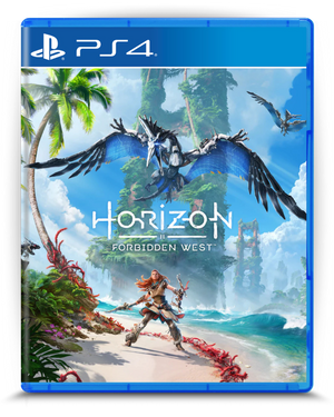 Horizon Forbidden West PS4 mídia digital - capa