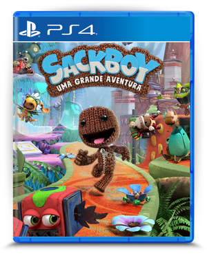 Sackboy: A Big Adventure PS4 mídia digital - capa