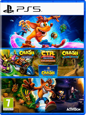 Crash Bandicoot - Pacote de Crashiversário PS5 mídia digital - capa