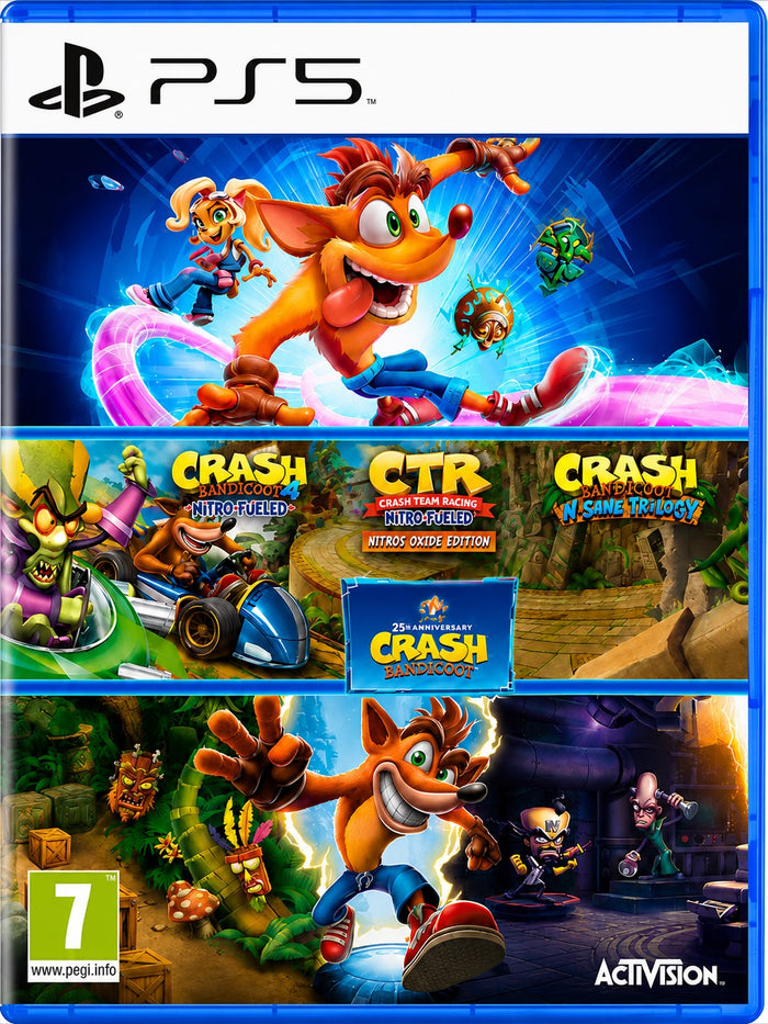 Crash Bandicoot™ - Pacote de Crashiversário – PS5 MÍDIA DIGITAL