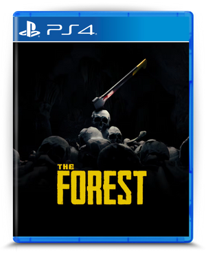 The Forest PS4 mídia digital - capa
