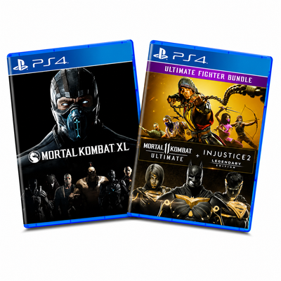 Mortal Kombat XL + Pacote Mortal Kombat 11 Ultimate + Injustice 2 Ed. Lendária - PS4 MÍDIA DIGITAL