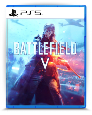 Battlefield V PS5 mídia digital - capa
