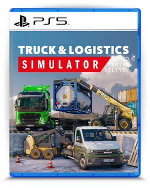 Truck &amp; Logistics Simulator PS5 mídia digital - capa