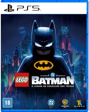 LEGO Batman: Legado do Cavaleiro das Trevas PS5 mídia digital - capa