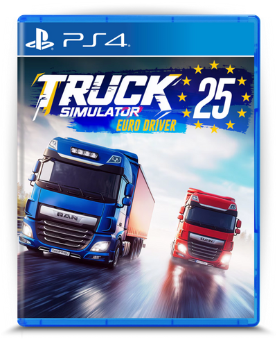 TRUCK SIMULATOR EURO DRIVER - PS4 MÍDIA DIGITAL