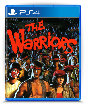 The Warriors PS4 mídia digital - capa