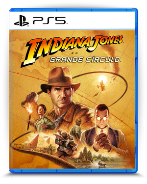 Indiana Jones E O Grande Círculo PS5 mídia digital - capa