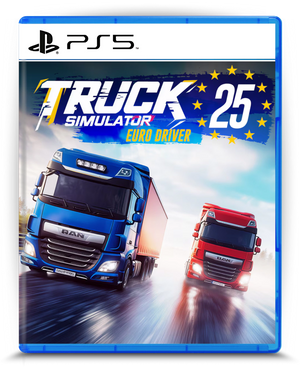 Truck Simulator Euro Driver PS5 mídia digital - capa