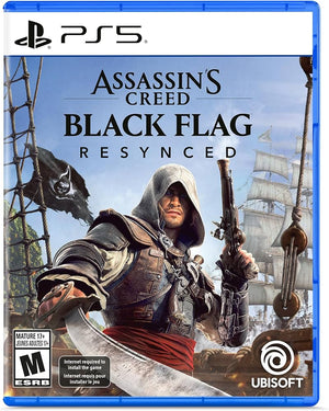 Assassin's Creed Black Flag Resynced PS5 mídia digital - capa