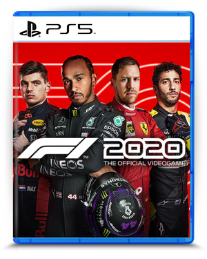 F1 20 PS5 mídia digital - capa