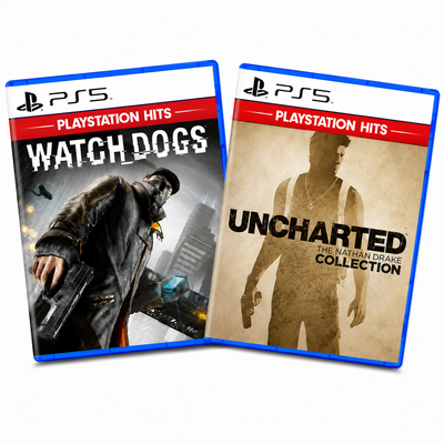 Uncharted: The Nathan Drake Collection + Watch Dogs™ - PS5 MÍDIA DIGITAL
