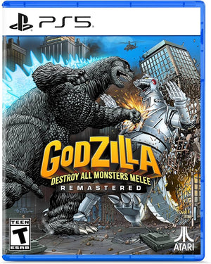 Godzilla Destroy All Monsters Melee Remastered PS5 mídia digital - capa