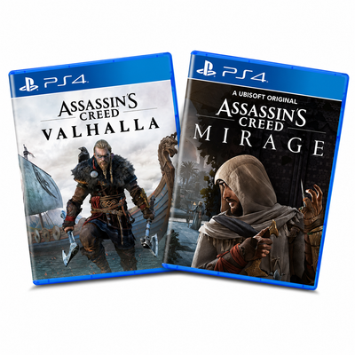 Assassin's Creed® Valhalla + Assassin's Creed® Mirage - PS4 MÍDIA DIGITAL