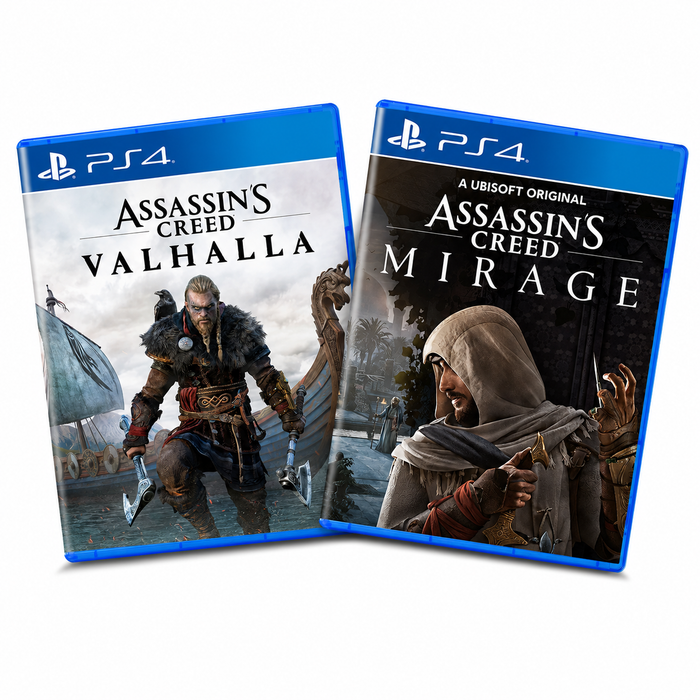 Assassin's Creed® Valhalla + Assassin's Creed® Mirage - PS4 MÍDIA DIGITAL