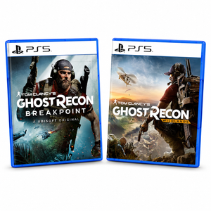 Tom Clancy's Ghost Recon Breakpoint + Tom Clancy’s Ghost Recon Wildlands PS5 mídia digital - capa