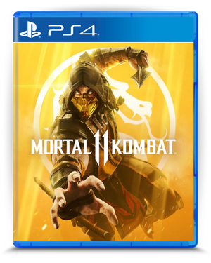 Mortal Kombat 11 PS4 mídia digital - capa