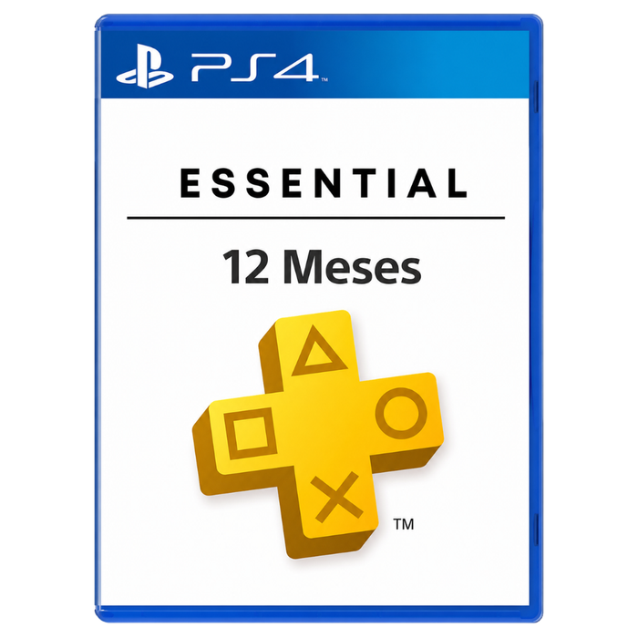 Ps Plus Essential - 12 Meses - PS4