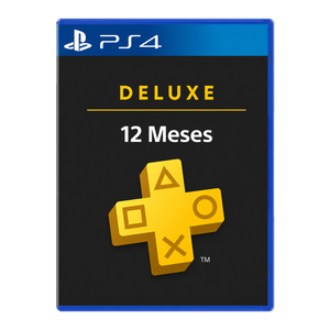 Ps Plus Deluxe - 12 Meses PS4 mídia digital - capa