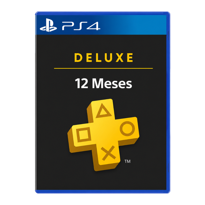 Ps Plus Deluxe - 12 Meses - PS4
