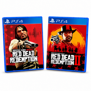 Red Dead Redemption 1 + Red Dead Redemption 2 - PS4 MÍDIA DIGITAL