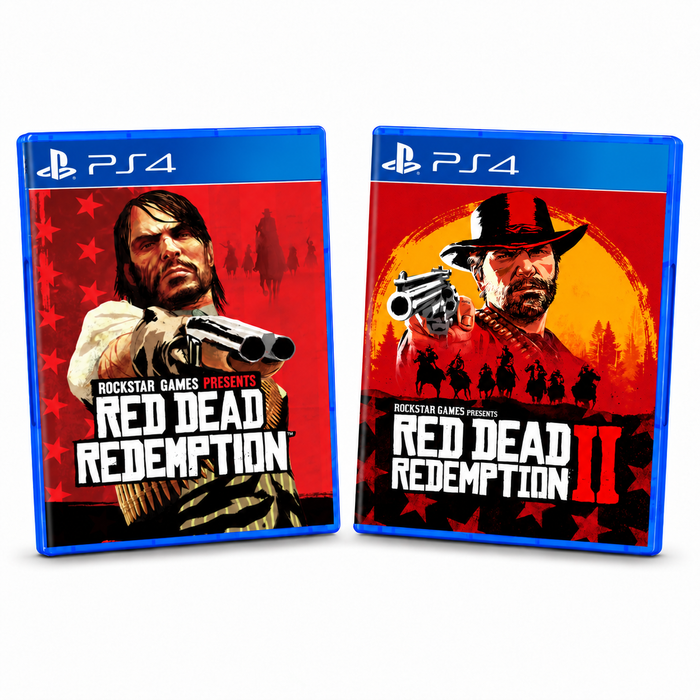 Red Dead Redemption 1 + Red Dead Redemption 2 - PS4 MÍDIA DIGITAL