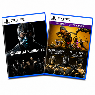 Mortal Kombat XL + Pacote Mortal Kombat 11 Ultimate + Injustice 2 Ed. Lendária - PS5 MÍDIA DIGITAL