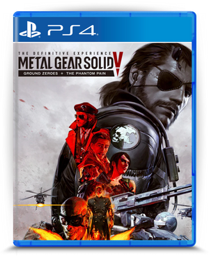 Metal Gear Solid V: the Definitive Experience PS4 mídia digital - capa