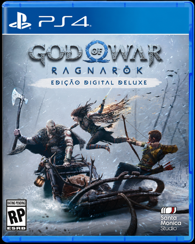 God of War Ragnarok - PS4 MÍDIA DIGITAL ( Versão Deluxe )