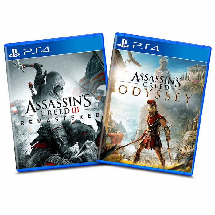 Assassin's Creed® Odyssey + Assassin's Creed III: Remastered - PS4 MÍDIA DIGITAL